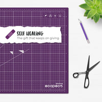 METRIC ecopeco® Berry Bliss Self-Healing, Reversible Eco Cutting Mat