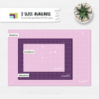 METRIC ecopeco® Berry Bliss Self-Healing, Reversible Eco Cutting Mat