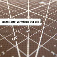 ecopeco® Mocha Brown Self-Healing, Reversible Eco Cutting Mat