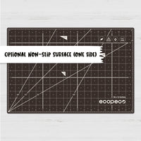 ecopeco® Mocha Brown Self-Healing, Reversible Eco Cutting Mat