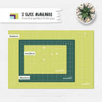 METRIC ecopeco® Jade Green Self-Healing, Reversible Eco Cutting Mat