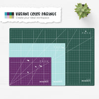 ecopeco® Jade Green Self-Healing, Reversible Eco Cutting Mat