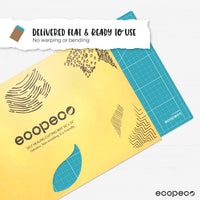 METRIC ecopeco® Quetzal Blue Self-Healing, Reversible Eco Cutting Mat