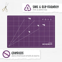 METRIC ecopeco® Berry Bliss Self-Healing, Reversible Eco Cutting Mat