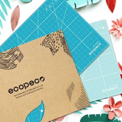 [Jade Green] ecopeco Self-Healing, Reversible Eco Cutting Mats