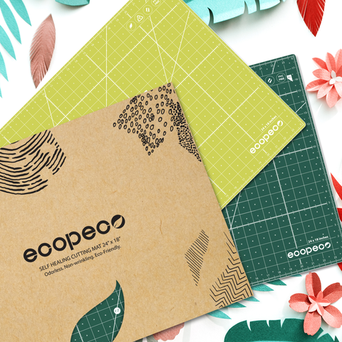[Jade Green] ecopeco Self-Healing, Reversible Eco Cutting Mats