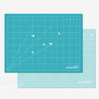 METRIC ecopeco® Quetzal Blue Self-Healing, Reversible Eco Cutting Mat