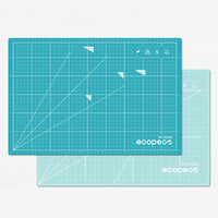 METRIC ecopeco® Quetzal Blue Self-Healing, Reversible Eco Cutting Mat