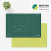 METRIC ecopeco® Jade Green Self-Healing, Reversible Eco Cutting Mat