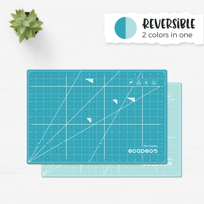 [Jade Green] ecopeco Self-Healing, Reversible Eco Cutting Mats