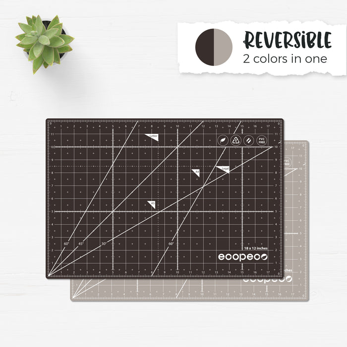[Jade Green] ecopeco Self-Healing, Reversible Eco Cutting Mats