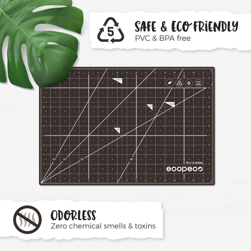[Jade Green] ecopeco Self-Healing, Reversible Eco Cutting Mats