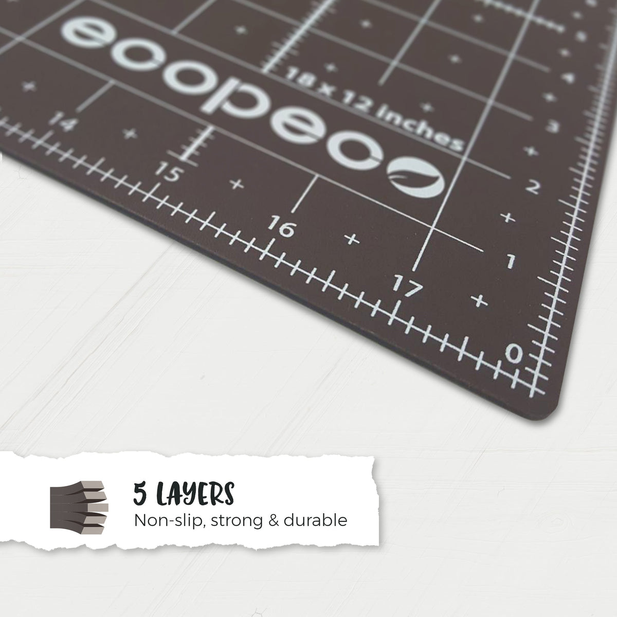 [Jade Green] ecopeco Self-Healing, Reversible Eco Cutting Mats